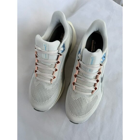 10 WOMEN'S NIKE AIR ZOOM PEGASUS 41 PHOTON DUST GRAY SAIL FD2723-007 RUNNING - Picture 3 of 7